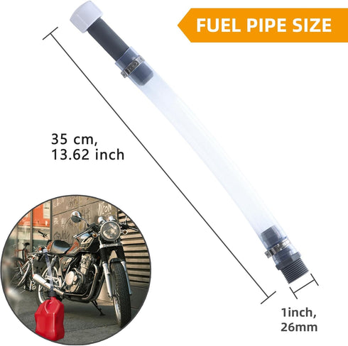 Premium Racing Fuel Jug Hose Perfect for Tractor and Scribner Fuel Tanks Jugs Gas Can Hoses Replacement VP Fuel Jug Hose VP Gas Can Nozzle Suitabl...