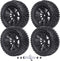 Outer Diameter 2.99inch(76mm) 1/10 On Road Touring Car Wheels and Tires 12mm Hex for Traxxas 4Tec 2.0 Latrax Teton Redcat EPX Drift Car HSP Flying...