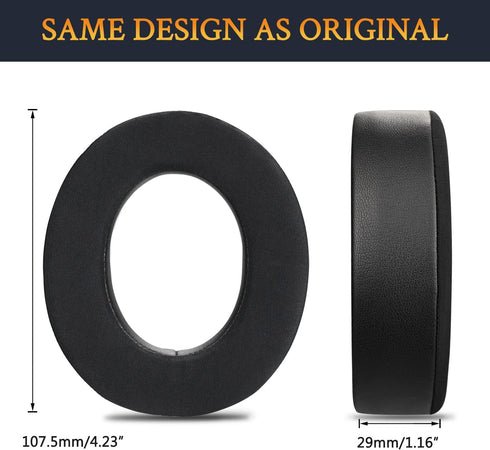 SOULWIT Earpads Cushions Replacement for Corsair HS75 XB HS70/Pro HS60/Pro HS50/Pro Gaming Headset/Headphones, Ear Pads with High-Density Noise Is...