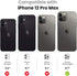 Tensea Compatible with iPhone 12 Pro Max Camera Lens Protector, 9H Tempered Glass Camera Cover Screen Protector for iPhone12 Pro Max 6.7 inch 2020...