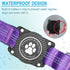 Airtag Dog Collar, Waterproof Air Tag Holder Dog Collar, Luminous & Reflective, Comfortable Padded, Adjustable Pet Collar for Small Medium Large H...