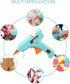 Hot Glue Gun Kit Mini: Mini Hot Glue Guns Kit with 30 Sticks Melt Glue Gun Craft for Kids School DIY Arts Home Quick Repairs Multi-application...