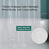 AmazerBath Plastic Shower Curtain Clear Premium PEVA, Clear Shower Curtain Heavy Duty 8G, Weighted Shower Curtains for Bathroom Accessories with 3...