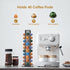 Coffee Pod Holder Storage Organizer Compatible with Nespresso OriginalLine, Rotatable Countertop Coffee Station Organizer -Black/40 Pods...