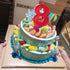 2.76in Birthday Candles Glitter Cake Red Number 7 Candles Topper Decoration for Wedding Anniversary,Party Celebration (RED Number 7)...