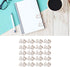 20Pcs Cute Cat Shaped Paper Clips, Metal Animal Shaped Clips, Rose Gold Paperclips for Office, Paper, and Memo...