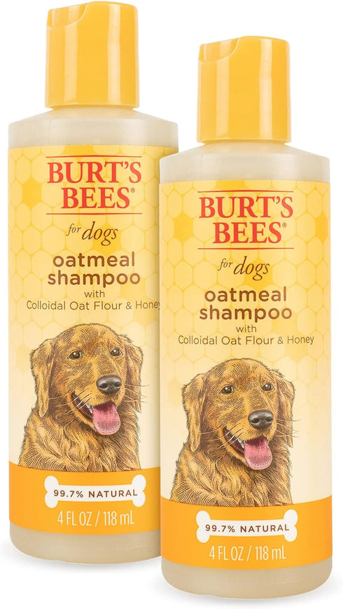 Burt's Bees for Pets Naturally Derived Oatmeal Shampoo with Colloidal Oat Flour and Honey - Oatmeal Dog Shampoo to Soothe and Cleanse Dogs Skin an...