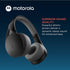 Motorola Bluetooth Wireless Headphones with Microphone, Moto XT500+ Over-Ear Headphones in-Line Control for Calls - Foldable Head Phones, Adjustab...