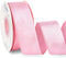 Ribbli Light Pink Satin Wired Ribbon 1.5 Inch Pink Christmas Ribbon for Gift Wrapping Wreaths Garland Tree Decoration Crafts Home Decor-Continous ...