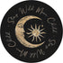 Stay Wild Moon Child Mystical Burning Sun and Crescent Moon Aesthetic Spiritual Mouse Pad 8.7 x 8.7 Inches,Non-Slip Rubber Base Mousepads for Home...