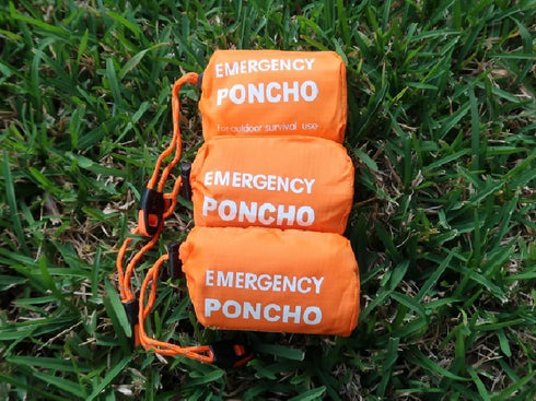 GALAXYLENSE Galaxy Thermal Mylar Emergency Ponchos Raincoat Blanket Reversible Survival Gear for Sport Outdoor Camping Hiking Traveling with Whist...