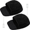 2 Pieces Heated Mouse Pad Hand Warmer USB Heated Mousepad Plush Heated Mouse Pad Removable Hand Warming Mouse Pad for Men and Women Office Home Co...