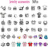 Alcyuh 162Pcs DIY Charm Bracelet Making Kit for Girls Bangle Bracelets Kit Jewelry Making Supplies with Beads, Pendant Charms, Bracelets and Neckl...
