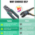Twidec/Wire Crimper Tool with Stripper Cutter,Multifunctional Crimping Pliers Terminal Pliers for Insulated Electrical Connectors(22-10 AWG) N-060...