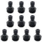 10pcs Garden Hose Quick Connect Male Threads 3/4 Inch Quick Release Hose Connector for Garden Tubing Drip Irrigation Watering System, Black...