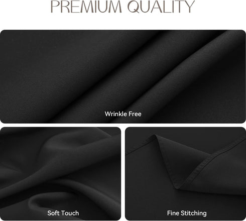 Romanstile Round Waterproof Tablecloth, Stain Resistant Washable Table Cloths Wrinkle Free Polyester Table Covers for Kitchen Dining Party Wedding...