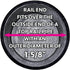 Jake Sales 1-5/8" Top Rail End for Chain Link Fence - Use for 1-5/8" Outside Diameter Top Rail Pipe - BLACK Powder Coated Chain Link Rail End...