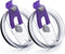 30oz Tumbler Lids,Replacement Lids for 30oz Yeti Tumbler, Ozark Trail and More,2 Pack Spill Proof Lids,Cover for 30 OunceTumbler,Cup (Dark Purple)...