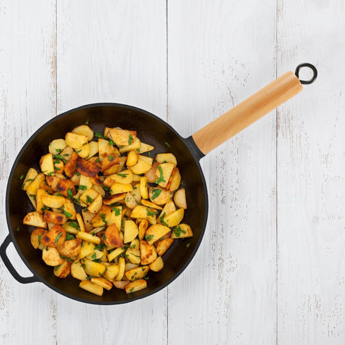 HEMOTON 2pcs Wooden Pot Handle Universal Pot Pan Handle Grip Replacement Part Detachable for Wok Frying Pan Saucepan Pan Kitchen Cookware Khaki 17...