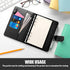 Sooez A6 binders, Budget Binder, 6 Ring Binder, Notebook Binder, Planner Binder with Magnetic Buckle Closure, A6 Leather Binder for Women, Savings...