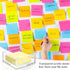 Acrylic Sticky Note Holder 3.94 x 3.94 Clear Acrylic Notepad Holder Acrylic Sticky Note Dispenser Sticky Notepad Holder for Desk Organizer Office ...