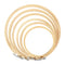 6Pcs Wooden Embroidery Hoops for Quilting Accessories - 4 inch to 10 inch Cross Stitch Craft Rings for Crafts Quilting Frame for Hand Quilting Sup...