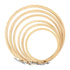 6Pcs Wooden Embroidery Hoops for Quilting Accessories - 4 inch to 10 inch Cross Stitch Craft Rings for Crafts Quilting Frame for Hand Quilting Sup...