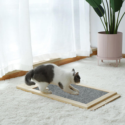 Trimmable Cat Scratching Post Carpet Trimmable Self-Adhesive Carpet Mat Pad Replacement for Cat Tree Shelf Shelves, Cat Wall Furniture Steps, Cat ...