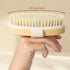 4pcs Dry Brushing Body Brush, Natural Bristle Dry Skin Exfoliating Brush Body Scrub for Flawless Skin, Cellulite Treatment, Lymphatic Drainage and...