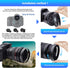 46mm Camera Lens Hood Compatiable All Brands Ø46mm Lenses.Example 75mmf/2.5SUMMARIT;90mmf/2.8ELMARIT,35-100mmf/4.0-5.6;for LumixG14mmf/2.5ASPH,35-...