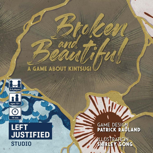 Broken and Beautiful Kintsugi Card Game - Two to Four Players - Perfectly Portable - Quick-Playing...