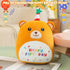 SQEQE Bear Plushie Birthday Bear Stuffed Animal Creative Bear Plush Pillow Birthday Party Home Room Decoration Doll Gift for Kids(Bear,10 Inch)...
