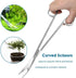 7 in 1 Aquarium Aquascaping Tools Kits,Stainless Steel Aquarium Plant Tools Tweezers Scissors Scrapers for Aquarium Tank Clean Fish Tank Aquascape...