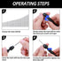 57 Pieces Hand Drill Bits Set, Pin Vise Hand Drill, 46 Pieces Micro Twist Drill Bits and 10 Pieces PCB Mini Drill Bits for Resin Polymer Clay Craf...