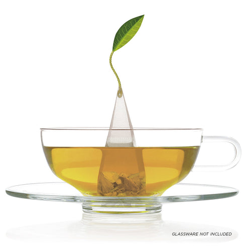 Tea Forte Cherry Blossom Organic Green Tea, Petite Presentation Box Tea Gift Set Sampler with 10 Handcrafted Pyramid Tea Infusers...