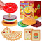 MCPINKY Wooden Stacking Toys, Montessori Toys for Kids Burger Stacking Toys Educational Preschool Learning Toys for Boys Girls Birthday Gifts...