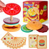 MCPINKY Wooden Stacking Toys, Montessori Toys for Kids Burger Stacking Toys Educational Preschool Learning Toys for Boys Girls Birthday Gifts...