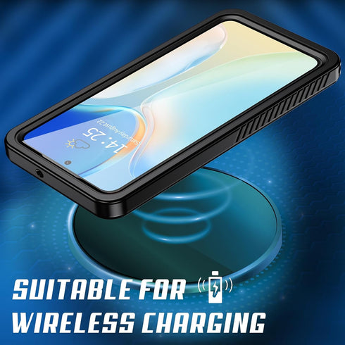GOLDJU for Samsung Galaxy S22 Plus Case, Waterproof Samsung S22 Plus case with Built-in Screen Protector, IP68 Waterproof Shockproof Dustproof Ful...