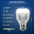 SANSI 100W Equivalent A15 LED Light Bulb, 1600 Lumens 5000K Daylight White Bulb, Energy Saving 25,000 Hours Lifespan Non-Dimmable 12W LED Bulb for...