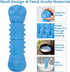 Durable Squeaky Dog Toys for Aggressive Chewers – Tough Rubber Teething Toy for Puppy, Indestructible Super Chew Toy for Medium & Large Breeds, Gr...