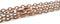 CleverDelights 3x4mm Cable Chain Necklaces - Antique Copper Color - 10 Pack - 24 Inch Length...