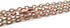CleverDelights 3x4mm Cable Chain Necklaces - Antique Copper Color - 10 Pack - 24 Inch Length...