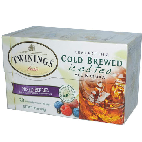 Twinings Mixed Berries Cold Brewed Iced Tea, 20 ct...