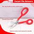 SPEEDWOX 7-Inch Carpet Pile Scissors Duckbill Applique Blade Scissors Carpet Trimmer Tufting Carpet Shears Scissors For Fabric Cutting Scissors Fo...