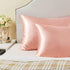 BEDELITE Satin Pillowcase for Hair and Skin, Super Soft and Cooling Similar to Silk Pillow Cases 2 Pack with Envelope Closure, Gift for Women Men(...