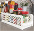 Fox Valley Traders 2 tier Sliding Shelves, One Size Fits All, White...
