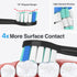 Replacement Toothbrush Heads for Philips Sonicare Replacement Heads, Brush Head Compatible with Phillips Sonicare Electric Toothbrushes C2, for Ph...