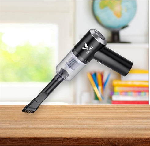 Cordless Handheld Vacuum Cleaner, High Power Suction 6000PA with Flash Light Rechargeable Mini Portable Wireless Vacuum for Home, Office and Car C...