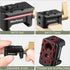 NATO Clamp, NATO Rail Lock Clamp Quick Release with 1/4" 3/8" ARRI Thread, Standard NATO Clamp for Camera Cage Friction Arm Ballhead Cold Shoe Mon...