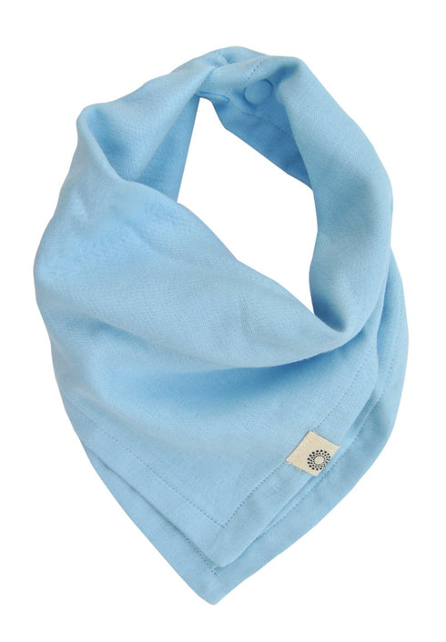 Kishu Baby Indi - Fairtrade Certified Organic Bandana Scarf Bib, Dual Layer, 4-Way Reversible Muslin Baby Bandana Bib for Boys...